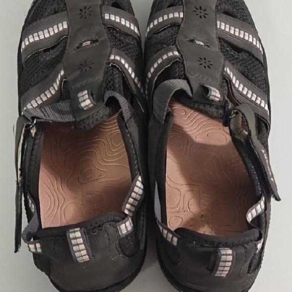 JSPORT Black Gray Pink Light Blue comfort Outdoor Sandals 8.5 - Picture 5 of 12